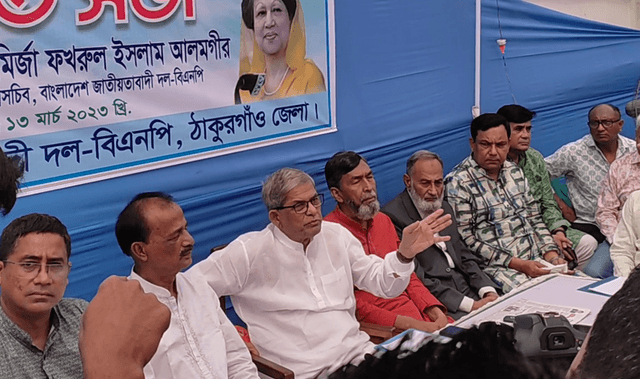 সাম্প্রদায়িকতা দিয়ে রাজনৈতিক সমাধান হয় না: মির্জা ফখরুল