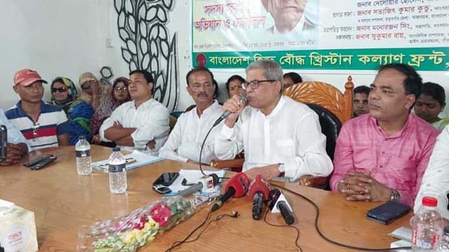 আওয়ামী লীগের একদিনের পাগড়ি জনগণ: মির্জা ফখরুল