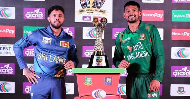 বাংলাদেশের বিপক্ষে টস জিতে ব্যাটিংয়ে শ্রীলঙ্কা