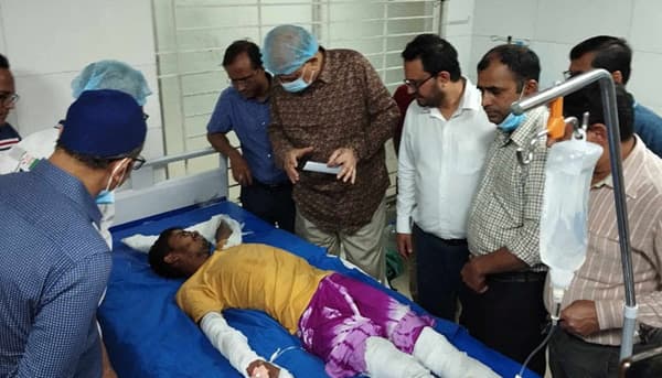 কালিয়াকৈরে গ্যাস সিলিন্ডার বিস্ফোরণে দগ্ধ ২৯