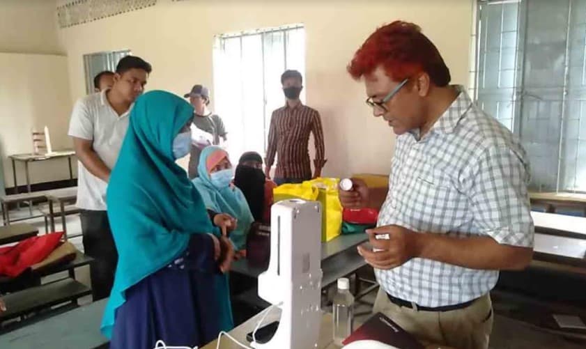 প্রাথমিক বিদ্যালয়ে নামহীন কোম্পানির স্বাস্থ্য সুরক্ষা সরবরাহ