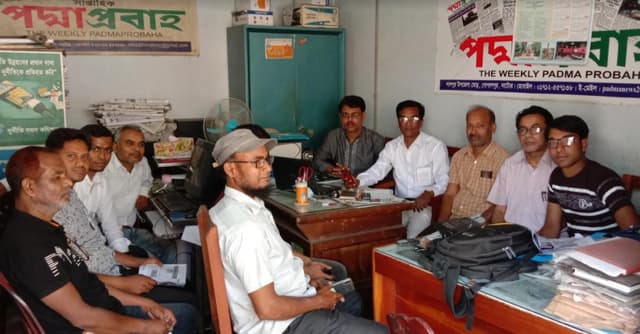 লালপুর প্রেস ক্লাবের মাসিক সভা অনুষ্ঠিত