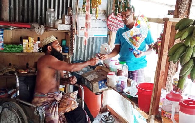‘পঙ্গু ভাতা পাই না, দেখি কি হয় !
