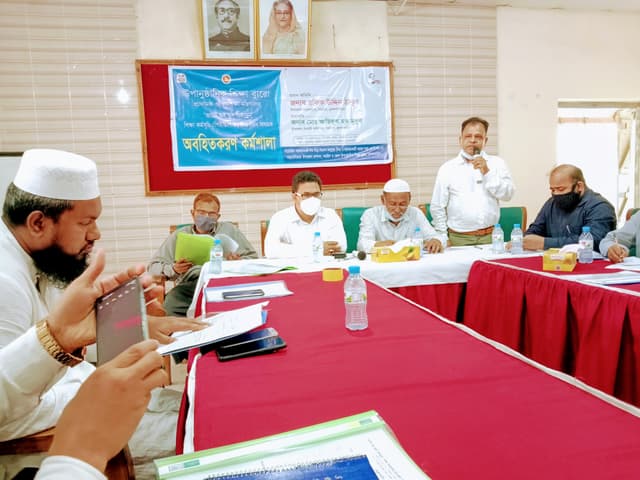 সরাইলে উপানুষ্ঠানিক শিক্ষা ব্যুরোর অবহিতকরণ কর্মশালা অনুষ্ঠিত