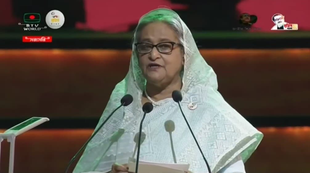 বাংলাদেশ এগিয়ে যাচ্ছে, এগিয়ে যাবে; প্রধানমন্ত্রী