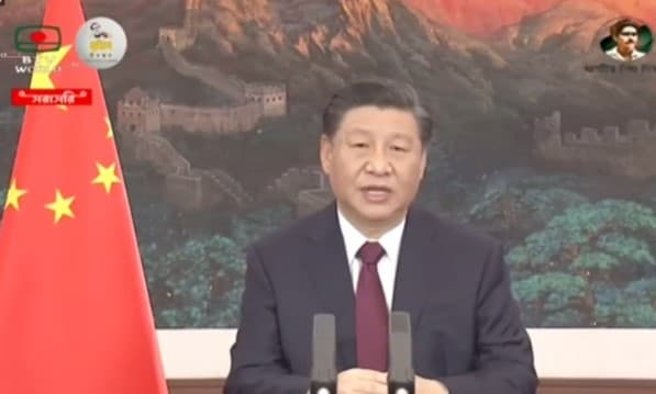 শি জিন পিংয়ের মুখে বঙ্গবন্ধুর ‘সোনার বাংলা’