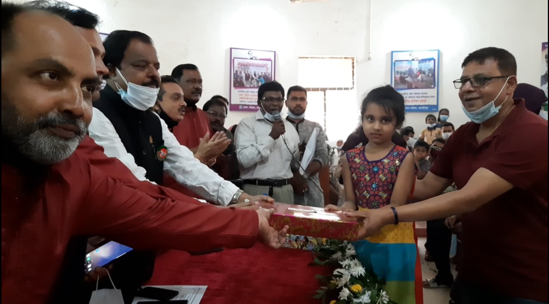 মাদারীপুর মুজিব জন্মশতবর্ষ  উপলক্ষে চিত্রাংকন প্রতিযোগিতা
