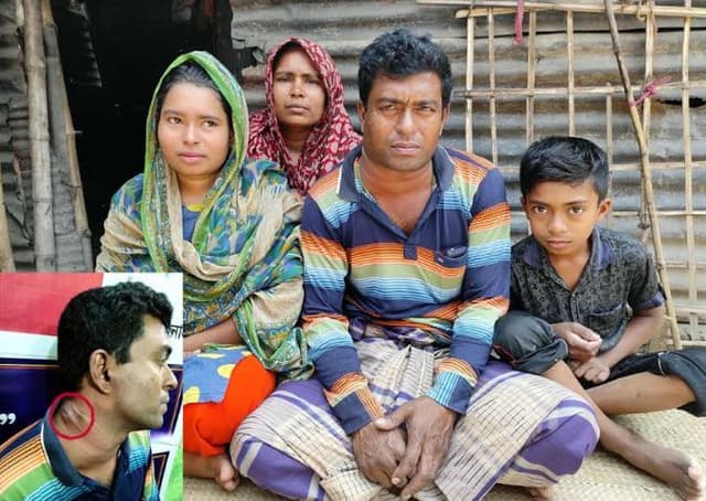 নছিমন চালক দবির কেবল সন্তানদের জন্য বাঁচতে চান