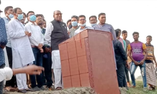 জলাবদ্ধতা দুরীকরণে খাল খননের উদ্বোধন