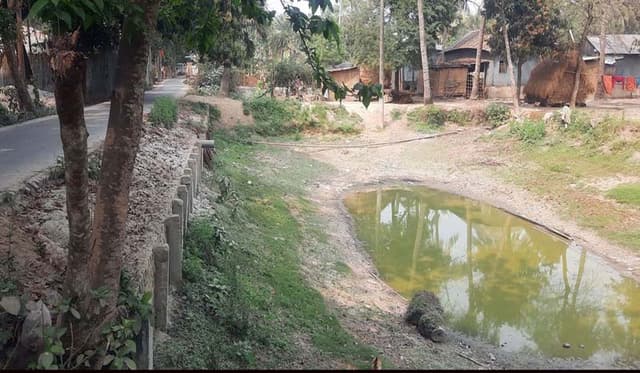 ঝিনাইদহের ডাকুয়া নদীর অস্তিত্ব এখন শুধুই মানচিত্রে !