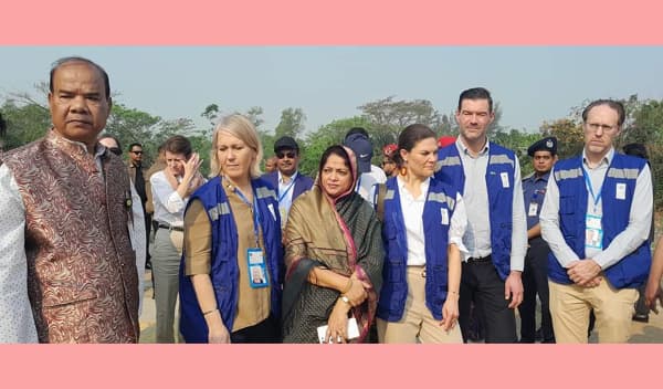 হাতিয়ার মানুষের জীবনযাত্রার উন্নয়নে কাজ করবেন সুইডেনের রাজকন্যা