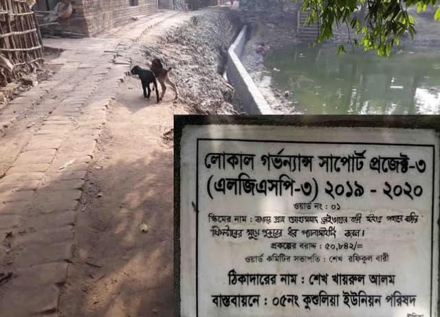 এল.জি.এস.পি প্রকল্পের কাজের অনিয়ম ও দূর্নীতি’র অভিযোগ