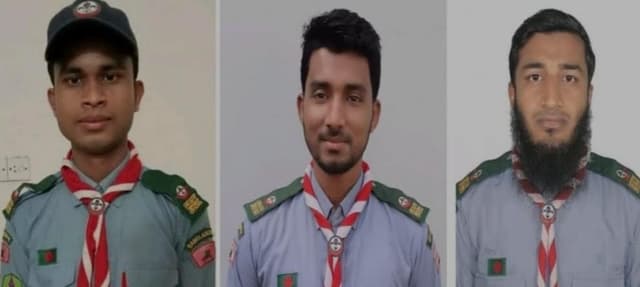 পায়ে হেটেঁ ১৫০ কি.মি. পাড়ি দিবেন কুবির তিন রোভার