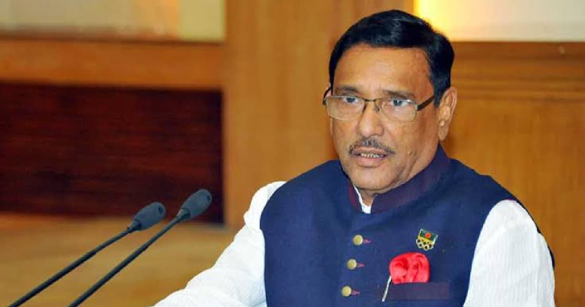 সন্তানদের কথা ভেবে হলেও মাস্ক পরুন: কাদের