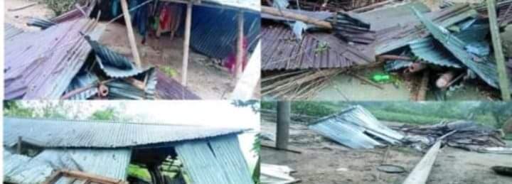 ৫ মিনিটের ঝড়ে লন্ডবন্ড মোহনগঞ্জ