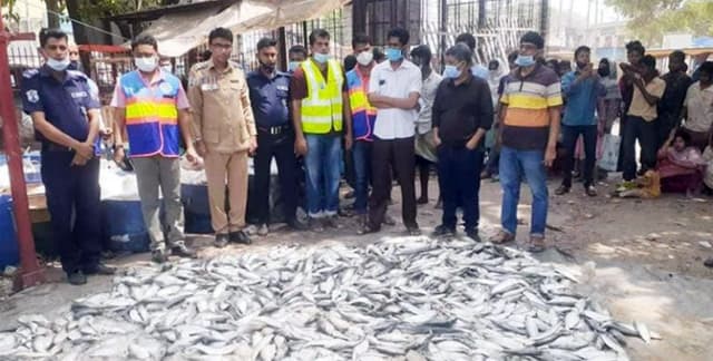 বরিশালে ৮৬মন জাটকাসহ গ্রেফতার-২