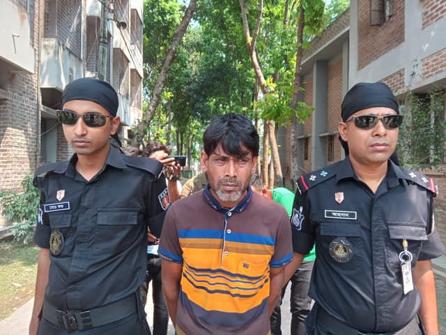 ঝিনাইদহে শিশু ধর্ষণ মামলার আসামী গ্রেফতার