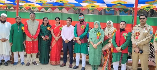 হিলিতে নানা আয়োজনে মহান স্বাধীনতা ও জাতীয় দিবস পালিত