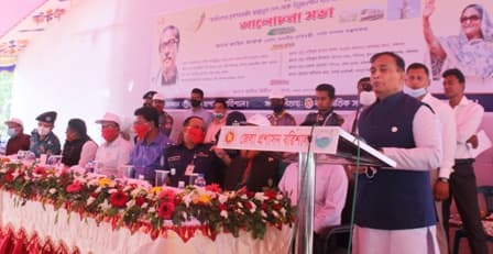 বিশ্বের মানচিত্রে বাংলাদেশ বঙ্গবন্ধুর ত্যাগের বিনিময়ে অর্জিত -প্রতিমন্ত্রী জাহিদ ফারুক