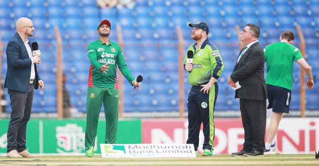 আইরিশদের বিপক্ষে টস হেরে ব্যাটিংয়ে টাইগাররা