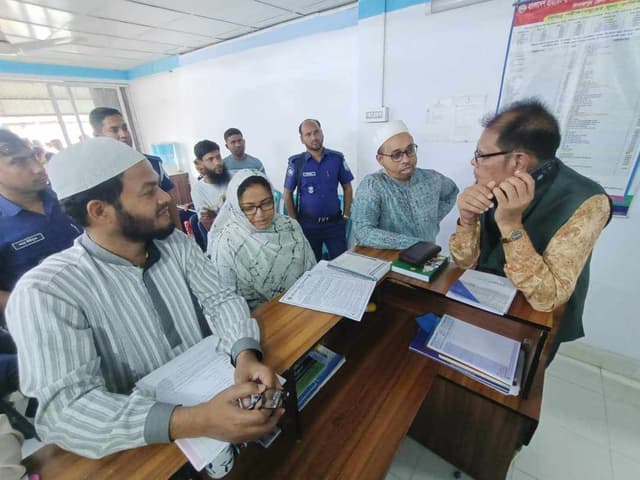 ফুলবাড়ীতে ডায়গনস্টিক সেন্টারে  জরিমানা ও সিলগালা