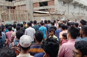 নির্মাণাধীন ভবনে বিদ্যুৎস্পৃষ্ট হয়ে ৩ শ্রমিক নিহত