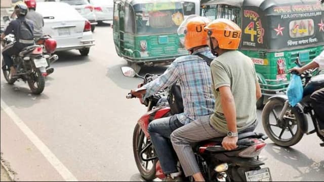 মোটরসাইকেলে যাত্রী পরিবহনে নিষেধাজ্ঞা