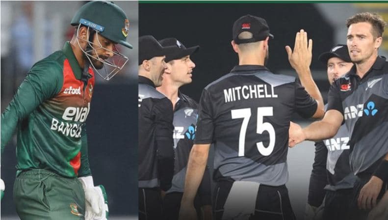 কিউইদের কাছে টি-টোয়েন্টিতেও হোয়াইটওয়াশ বাংলাদেশ