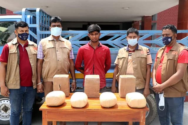 ঝিনাইদহে ২০ কেজি গাজাসহ একজন গ্রেফতার
