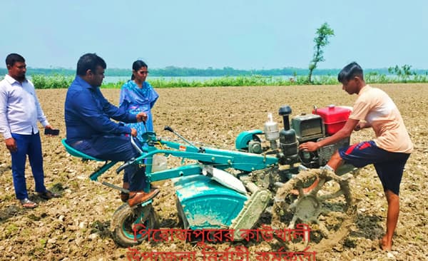 কাউখালীতে অনাবাদি জমি চাষের আওতায় আনার উদ্যোগ গ্রহণ
