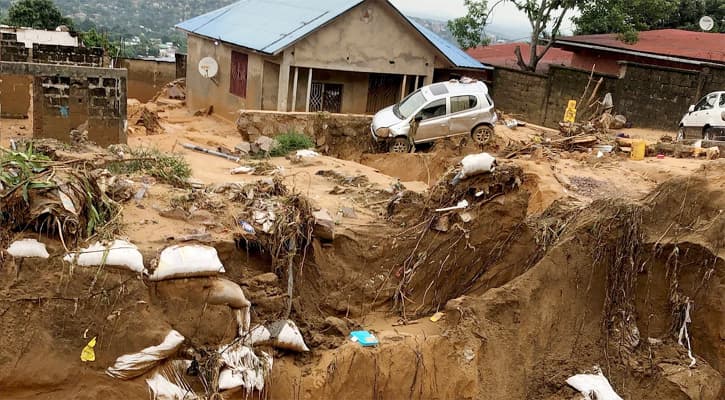 কঙ্গোতে ভূমিধসে অন্তত ২০ জনের মৃত্যু