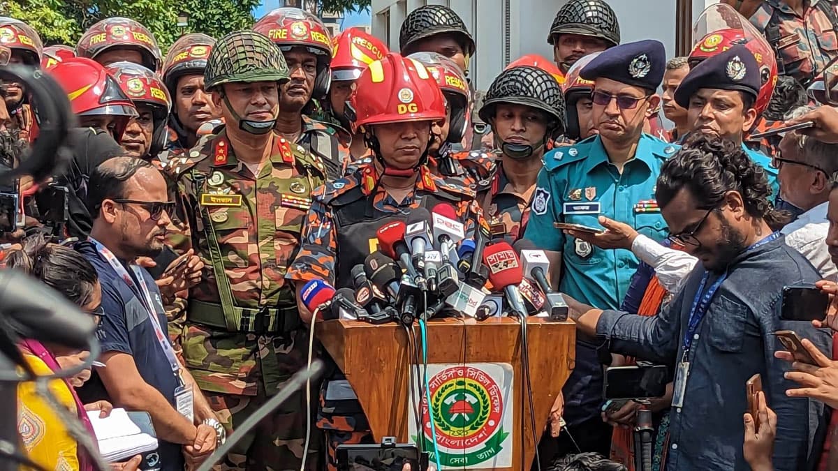 মার্কেটটি ঝুঁকিপূর্ণ ছিল : ফায়ার সার্ভিসের ডিজি