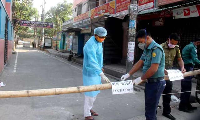 শুরু হলো সাত দিনের লকডাউন