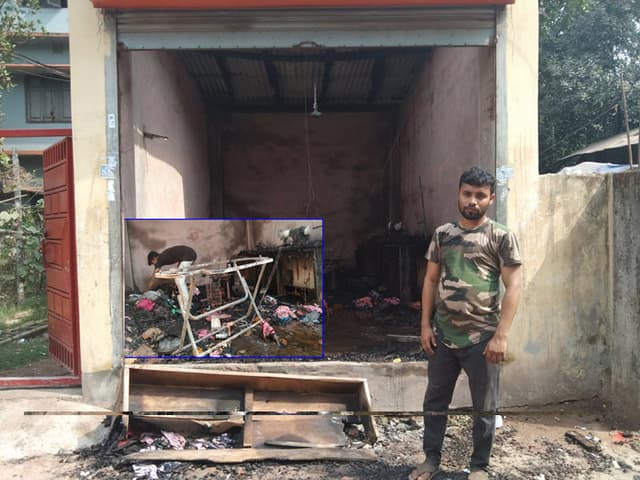 নারী উদ্যোক্তা তিথি’র স্বপ্ন পুড়ে ছাঁই