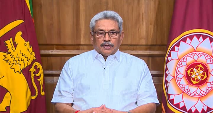 পদত্যাগ করবেন না শ্রীলঙ্কার প্রেসিডেন্ট