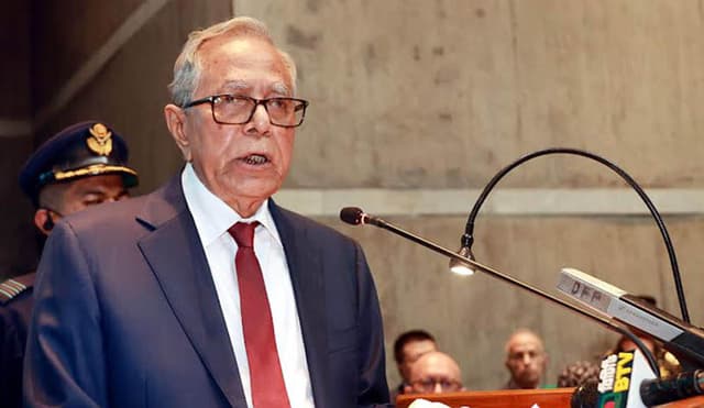 সন্ত্রাসের রাজনীতি দেশের জন্য কল্যাণকর নয়: রাষ্ট্রপতি