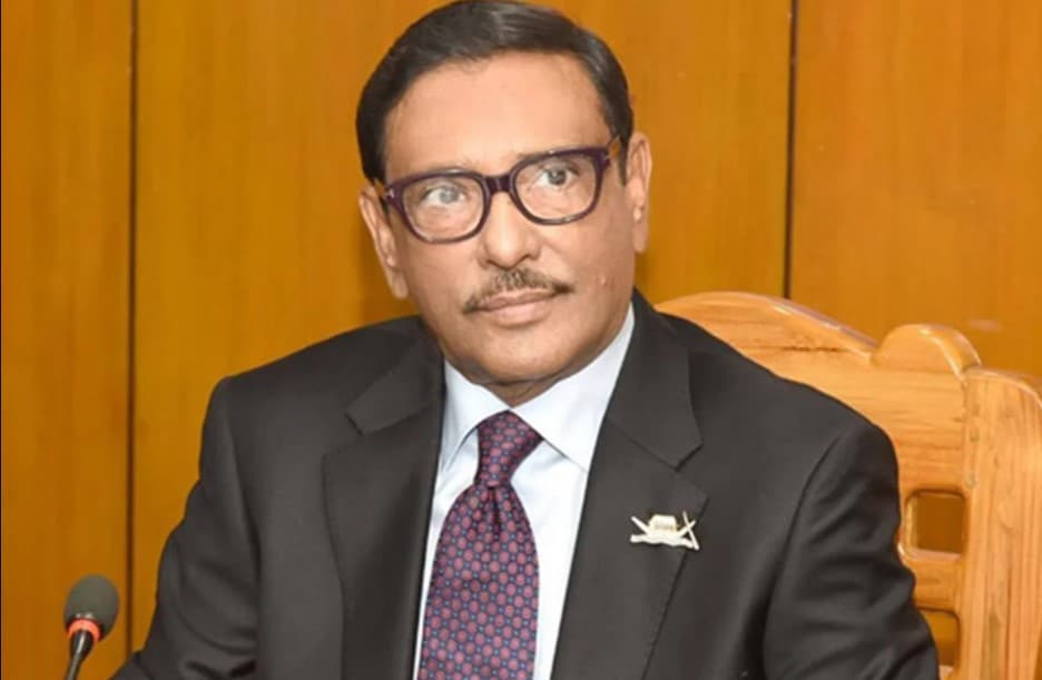 আন্দোলনে ব্যর্থ হয়ে হেফাজতে ভর করছে বিএনপির: ওবায়দুল কাদের