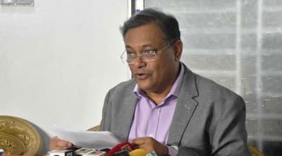 দাওয়াত দিয়ে নির্বাচনে আনার দায়িত্ব সরকারের নয় : তথ্যমন্ত্রী