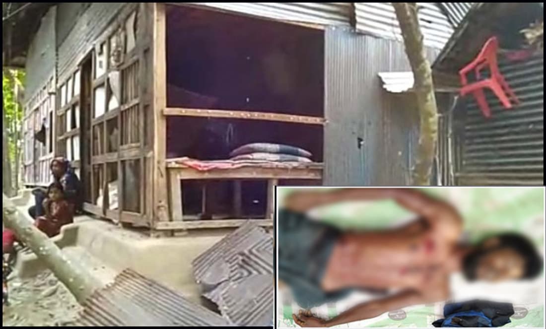 মেহেন্দিগঞ্জে দুই পক্ষের সংঘর্ষে নিহত ১, আহত ১০ ॥ ঘরবাড়ি ভাংচুর
