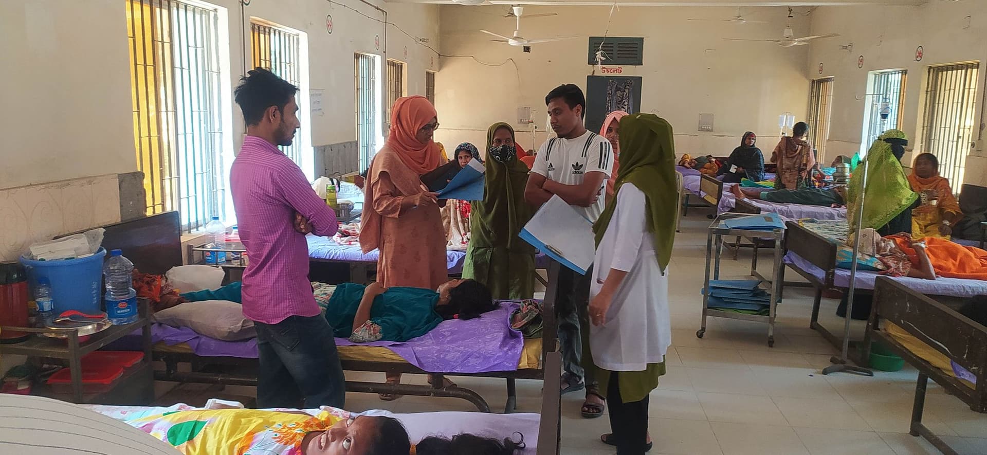 তীব্র গরমে হিলি হাসপাতালে বেড়েছে ডায়রিয়া রোগীর সংখ্যা