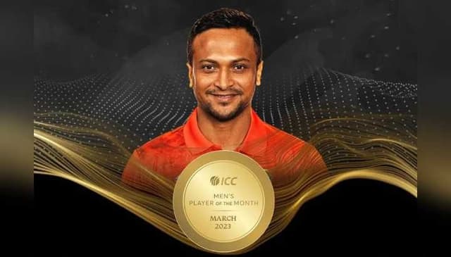 আইসিসির মাসসেরা ক্রিকেটার হলেন সাকিব