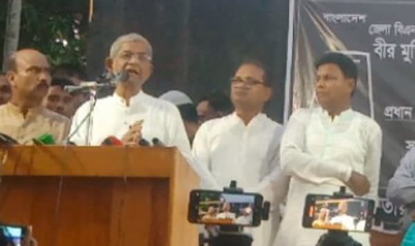দেশে আজ কোন স্বাধীনতা নেই: মির্জা ফখরুল