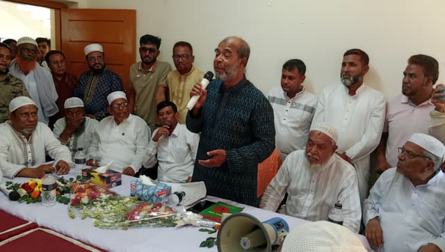 সরাইলে নেতাকর্মীদের নিয়ে এমপির ঈদ পূর্ণমিলনী অনুষ্ঠান