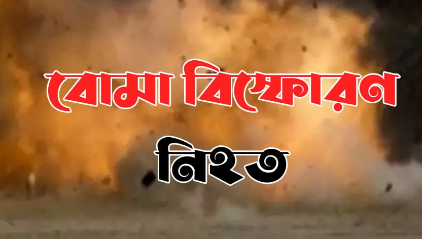 কুড়িয়ে পাওয়া বোমা বিস্ফোরণে শিশু নিহত