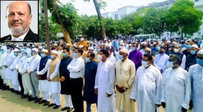 মতিন খসরুর জানাজা সম্পন্ন