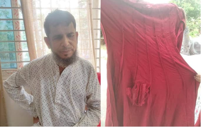 সাভারে চলন্ত বাসে দুই ছাত্রীর জামা কাটল বখাটে