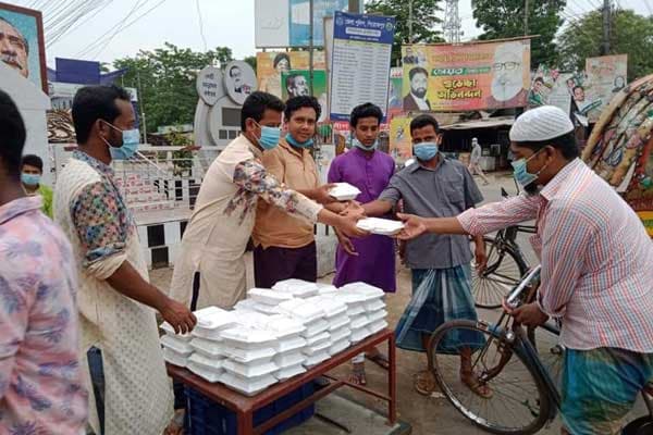 পিরোজপুরে ‘শ্রমজীবী ক্যান্টিন’ চালু