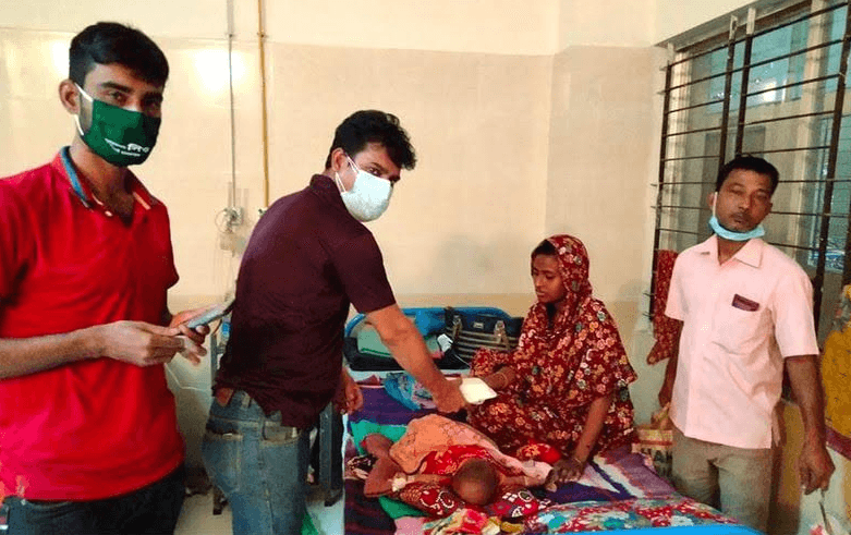 একদল যুবকের মহৎ উদ্যোগ