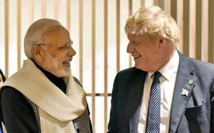 যুদ্ধের মাঝেই ভারত সফরে ব্রিটিশ প্রধানমন্ত্রী