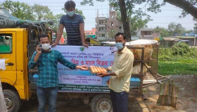 ভূঞাপুর প্রাণিজ পুষ্টি নিশ্চিতকরণে ভ্রাম্যমান বিক্রয় কেন্দ্র